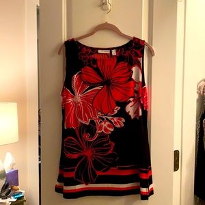 Susan Graver Liquid Knit Sleeveless Top